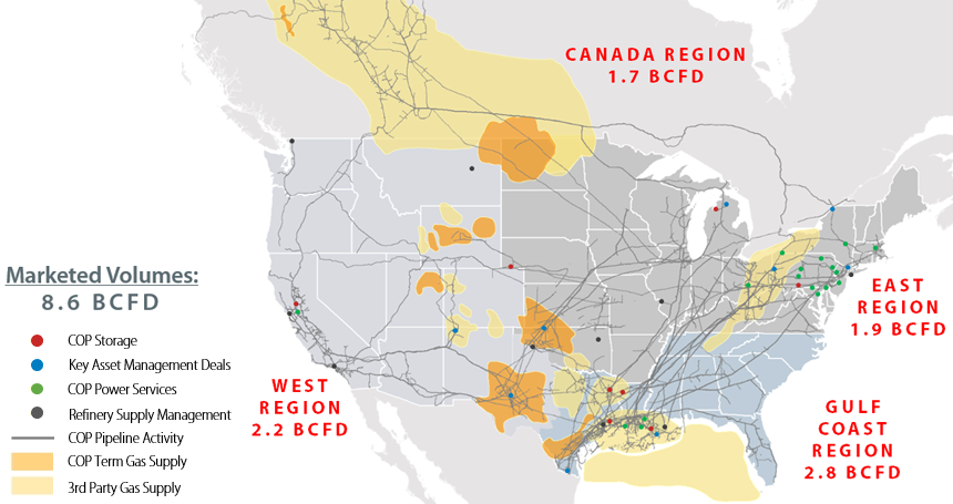 Commercial Gas & Power Regions